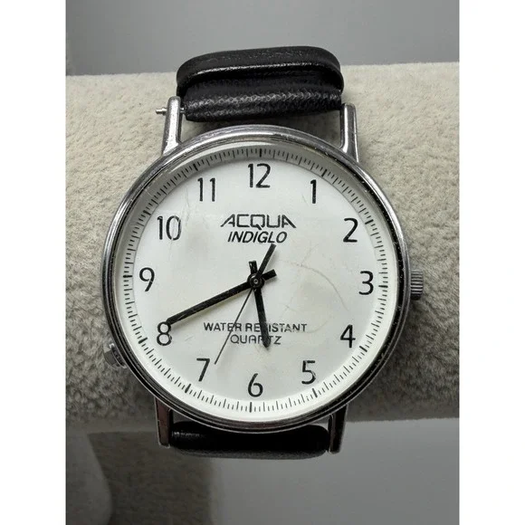 Acqua New Battery BC 1994 Vintage Mens Watch 34MM 7.75