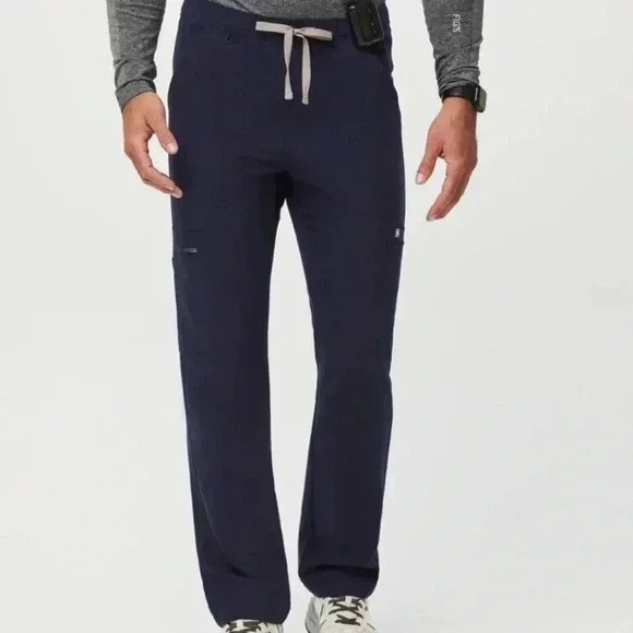 FIGS- Men’s Navy Cairo Cargo Scrub Pants