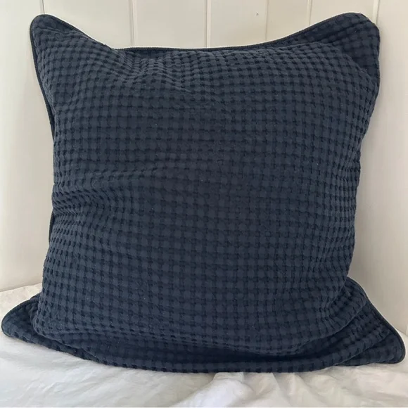 IKEA throw pillow VÄRELD blue cover 20x20 in