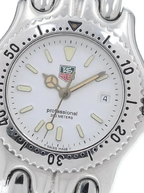 TAG HEUER S/el S90.815 Date white Dial Quartz Ladies Watch