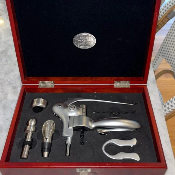 Brookstone Wine Opener & Accoutrements