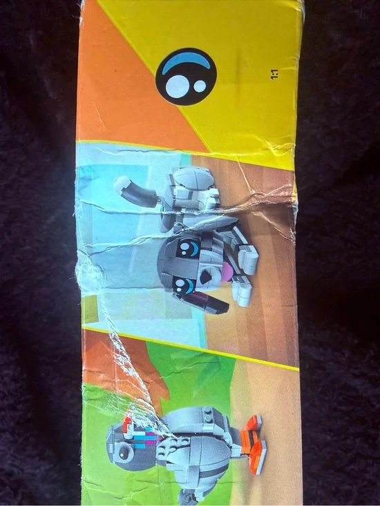 Gray Cat Building Toy - Gray