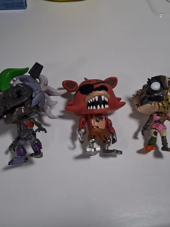 Funko Pop Lot Of 3 Mixed Loose Funkos Vinyl Toys