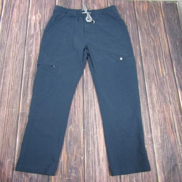 Figs Cairo Pants Mens Medium Technical Collection Scrub Drawstring Pockets