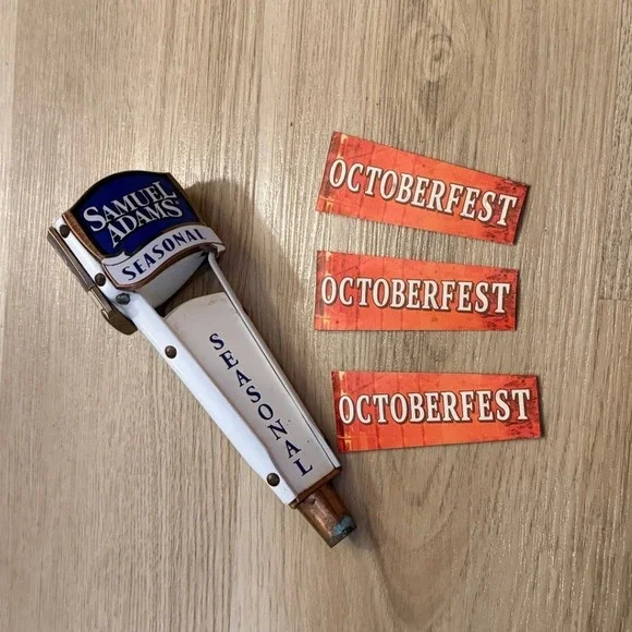 Samuel Adams Seasonal‎ Beer Tap Handle Oktoberfest Winter Lager Collectible
