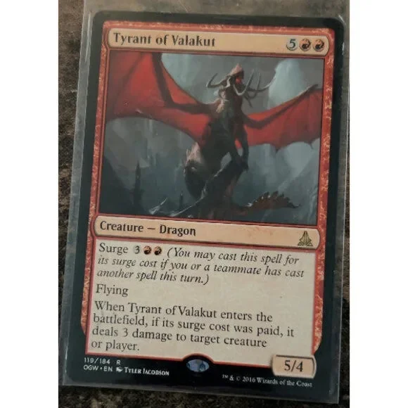 Tyrant of Valakut 119 Oath of the Gatewatch Magic: the Gathering Moderately Pla