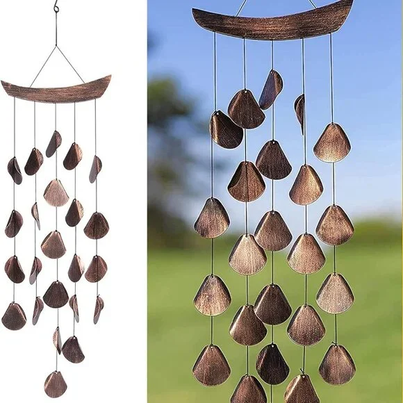 31-Inch Decorative Wind Chimes - Soothing Sounds for Patio & Porch Relaxation