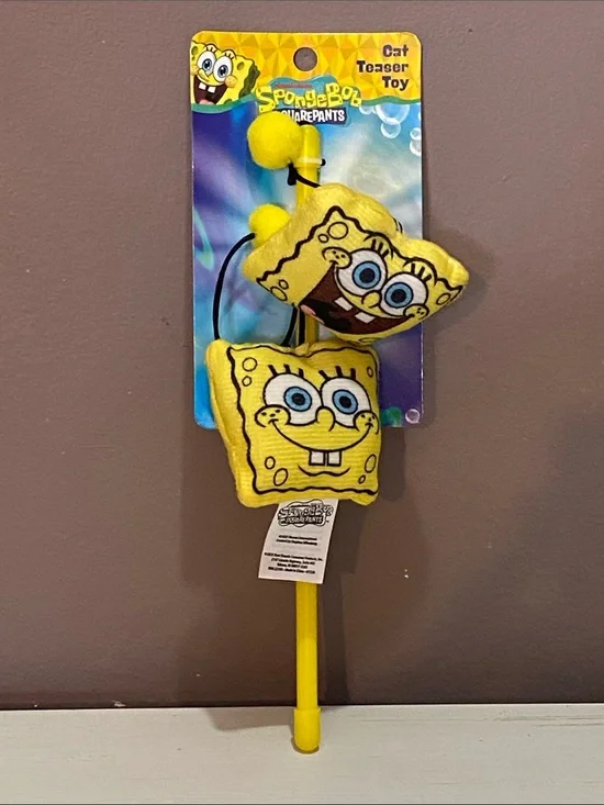 SpongeBob SquarePants Plush Cat Teaser Toy
