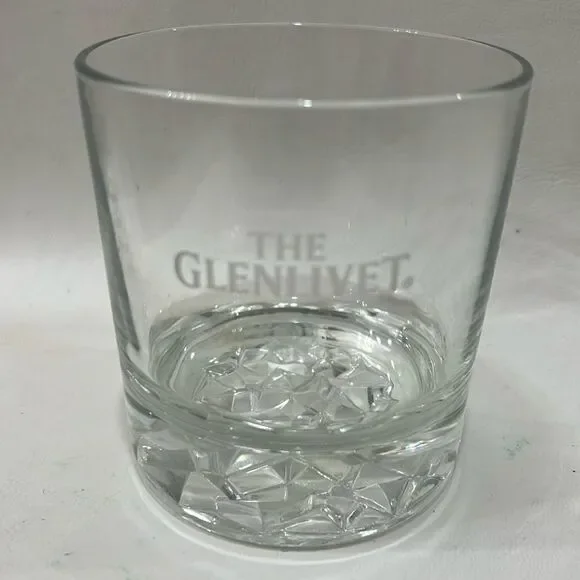 The Glenlivet 12 Oz Glass Bar Rock Highball Blended Scotch Whiskey Cocktail