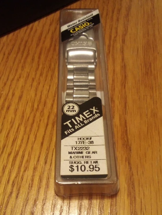 Timex Silver Metal Link Watch Band