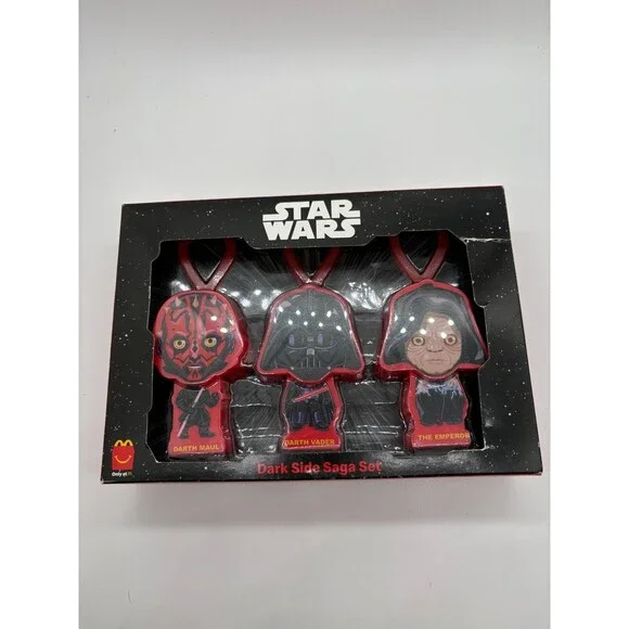 Star Wars McDonalds Exclusive Dark Side Saga Set 2019 Happy Meal Collectibles