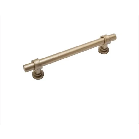 ZEELYDE Door Handle Lever, Cabinet Handles Drawer with Screws Gold 10PACK  A11