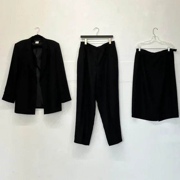 Morton Bernard black 3piece set
