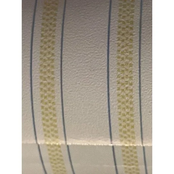 S.A. Maxwell Wallpaper NEW 2 Bolts Yellow Blue Striped