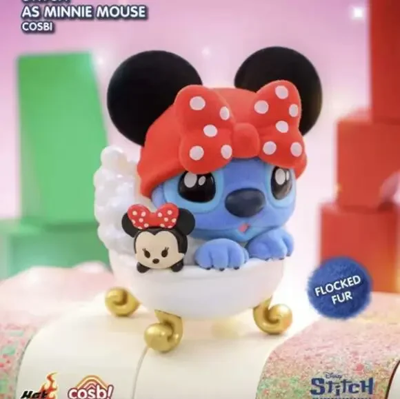 Disney x Cosbi x Mickey & Friends Fancination, Minnie Mouse Stitch Figure - New