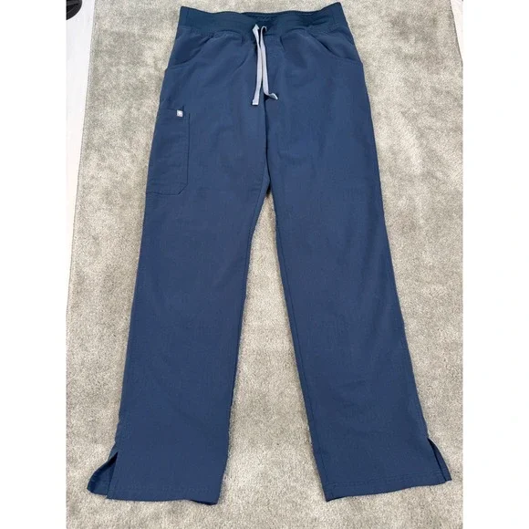 FIGS Kade Cargo Scrub Pants Navy Blue Technical Collection T21004T Mens Medium