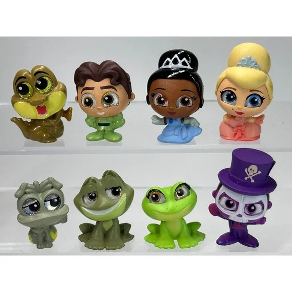 Disney Doorables THE PRINCESS AND THE FROG Tiana Naveen Charlotte Dr. Facilier