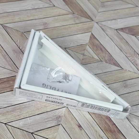 IKEA Betydlig Wall/Ceiling Curtain Rod Bracket White 302.198.89