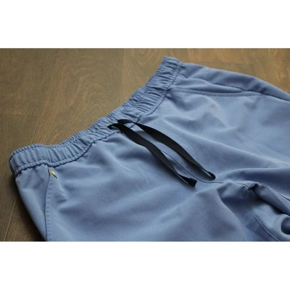 FIGS Pants Mens Large‎ Blue Technical Collection Jogger Scrub Workwear Stretch