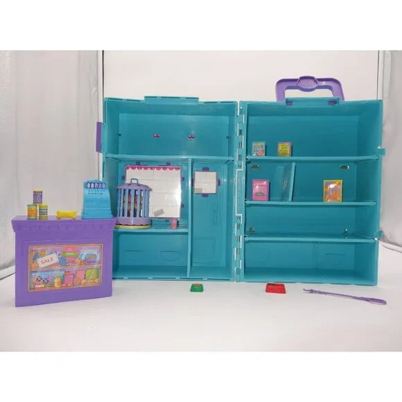 Littlest Pet Shop LPS Store Carrying Case Lovebirds and accessories VINTAGE 1992