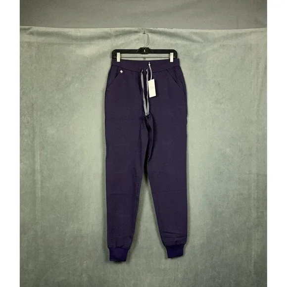 Figs Tansen Jogger 2.0 Scrub Pants Mens Size Small TALL Purple Shadow NWT