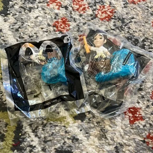 Disney Little Mermaid McDonald's Toys Prince Eric