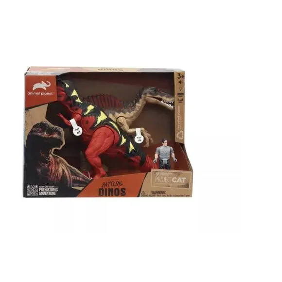 Animal Planet Electronic Battling Dinos Action Figure Set - 3pk