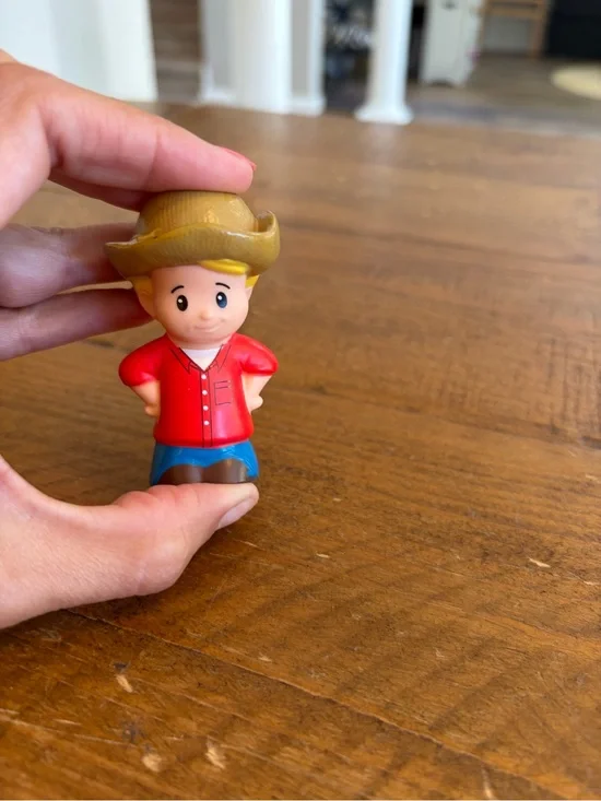 Fisher Price Little People farmer Eddie as is