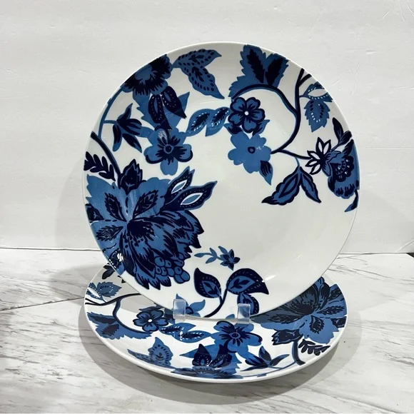 Royal Norfolk Large Dinner Floral Plates 10.5