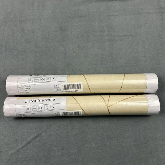 Antonina Vella Wallpaper Modern Metals Second Edition Nazca 2 Rolls 56.9 SQ‎ FT