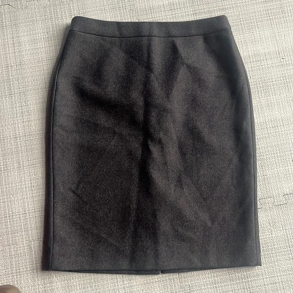 J. Crew No. 2 Pencil 100 percent wool skirt