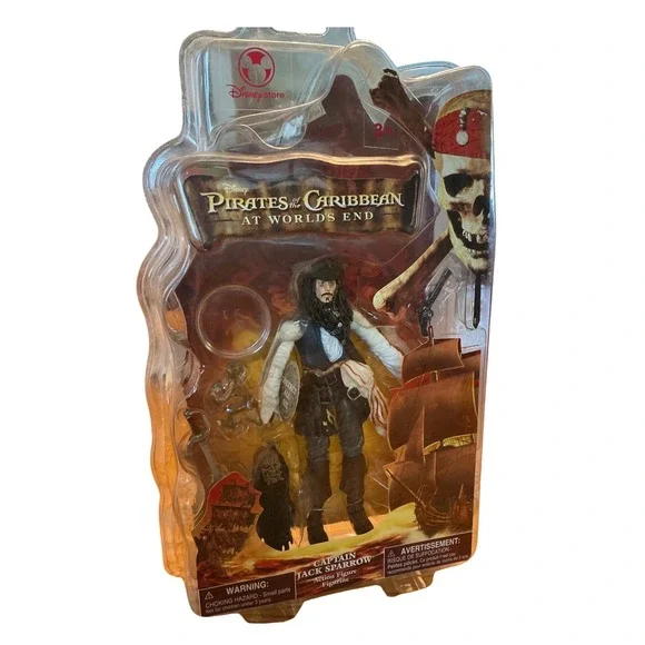 Disney Store Pirates of the Caribbean At Worlds End Captain Jack Sparrow