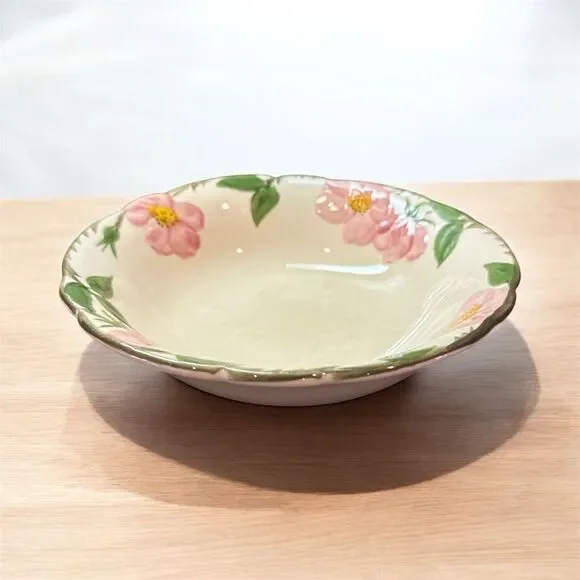 Desert Rose Floral Ceramic Bowl by FRANCISCAN