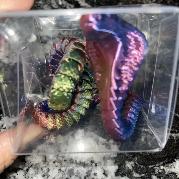 3D Printed King Cobra Snake 19.6
