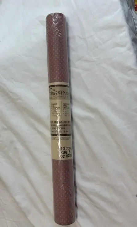 C&A Wallcoverings Wallpaper Vintage Pink Dots Bolt 33ft. x 20.5