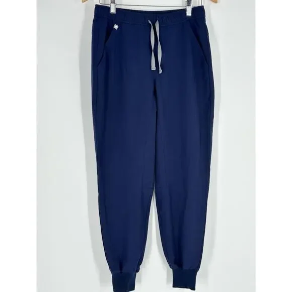 Figs Men Tansen Jogger Scrub Pants Size S Short MXXSW2004 Medical Navy Blue EUC