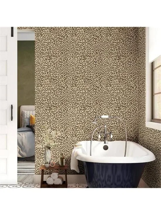 Leopard Print Peel Stick Wallpaper Removable Contact Paper Animal Decor