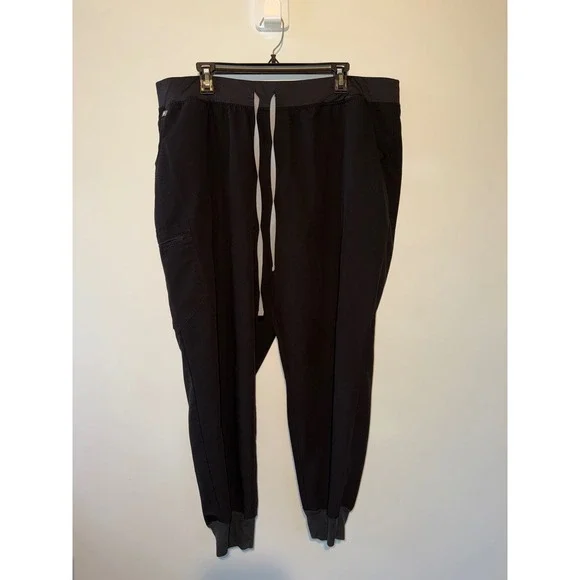 Figs Technical Collection Black Scrubs Jogger Pants Mens 3XL 1SW200001 Cargo