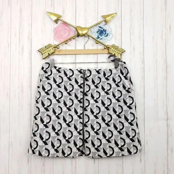 Topshop A Line Mod Mini Skirt Size 8