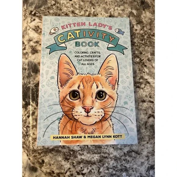 Kitten ladies coloring crafts,‎ and activity book