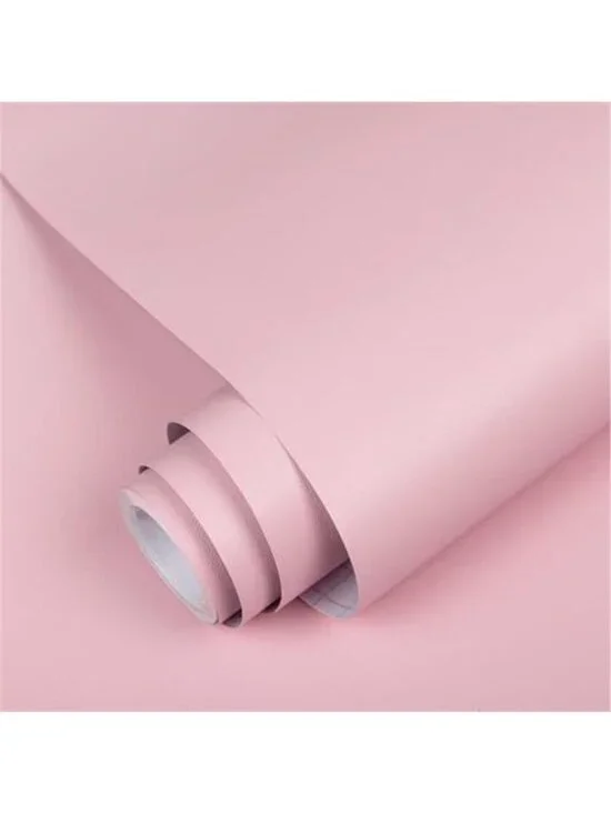 Pink Peel Stick Wallpaper Self Adhesive Removable Contact Paper Girls Room Wall