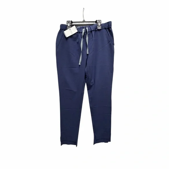 Figs Womens Dumay Skinny Pants small Navy NWT