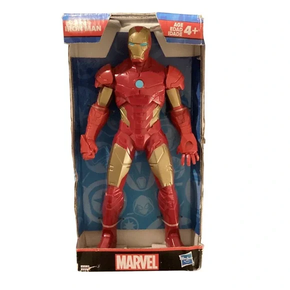 Marvel Hasbro Iron Man 12 Inch Action‎ Figure Titan Hero Series E5582 Red Gold