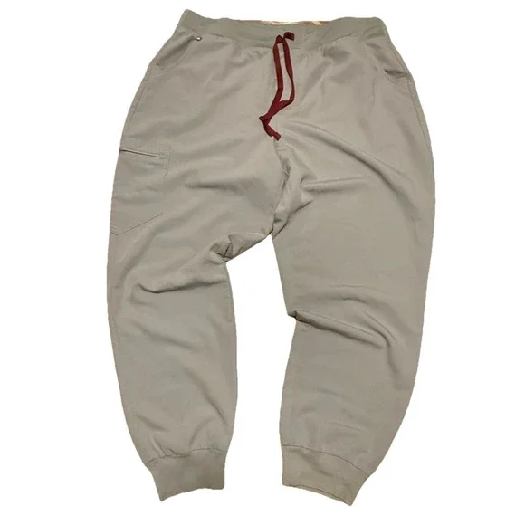 Figs Technical Collection Elastic Waist Cargo Joggers Men's‎ XXL Grey