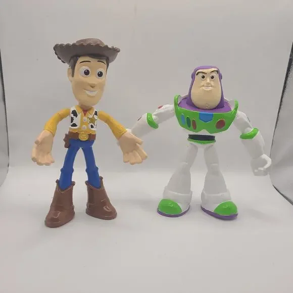 Disney/Pixar Toy Story's Buzz Lightyear & Woody Toys Figures 2019 by MATTEL