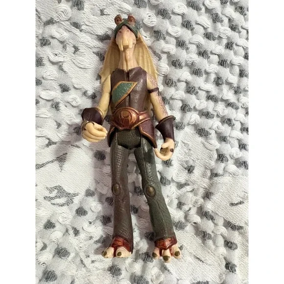 Star Wars Episode I Captain Tarpals Action Figure 1999 Lucasfilm Gungan 4.5