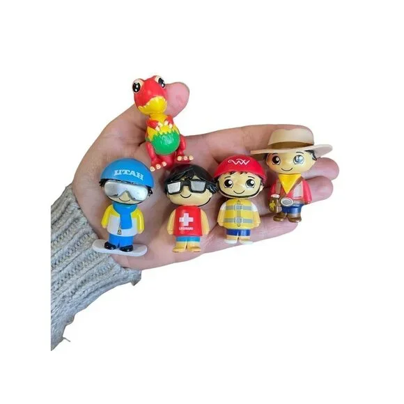 Ryan's World‎ Toy Figures Lot of 5