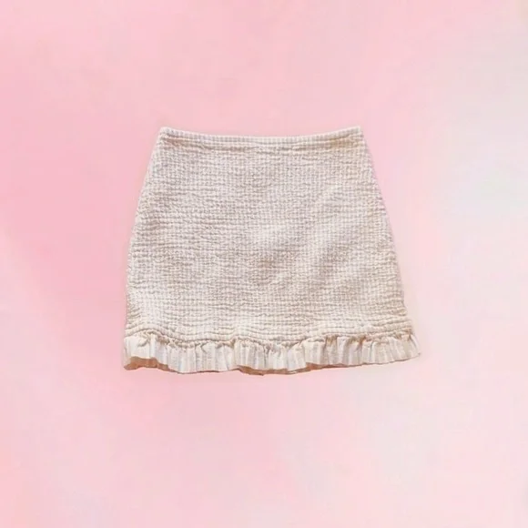 revolve privacy please ⋆ smocked striped skirt