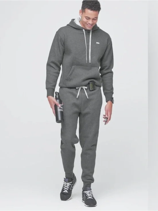 Figs Men's Charcoal Gray Jogger Sweatpants