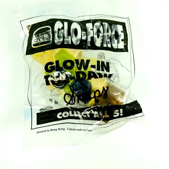 Burger King Glo Force Mix & Match Snaps Figure 1995 NIP VTG
